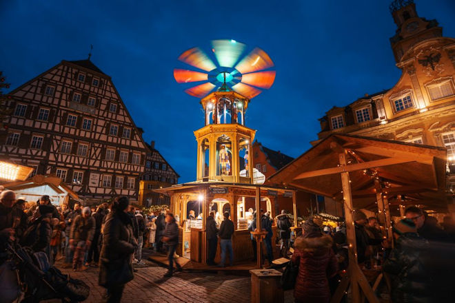 Impressionen vom Weihnachtszauber in Schwäbisch Hall.