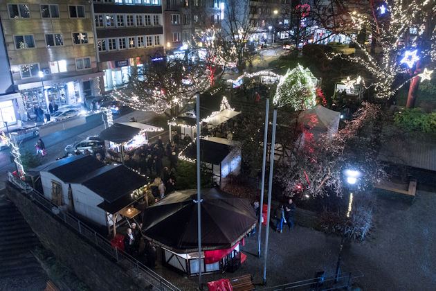 Impressionen vom Weihnachtsmarkt in Siegen