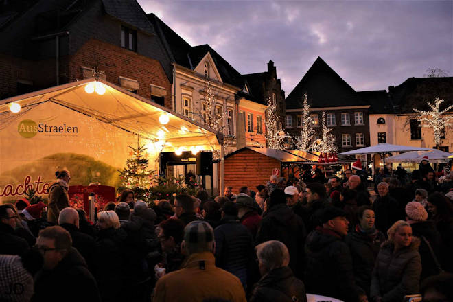 Impressionen vom Weihnachtsmarkt in Straelen