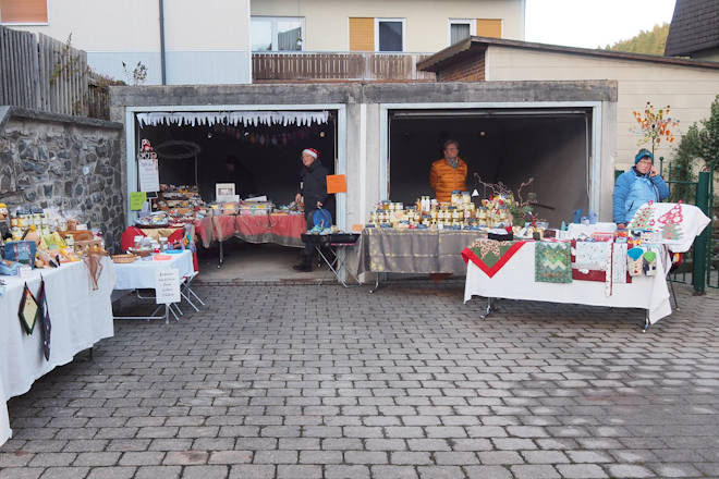 Impressionen vom Weihnachtsmarkt in Tettau (Oberfranken)