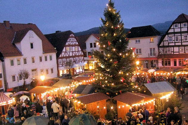 Eindrücke vom Weihnachtsmarkt in Zierenberg
