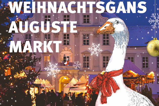 Auch in diesem Jahr erwartet der Weihnachtsgans-Auguste-Markt in Oranienburg viele Besucher.