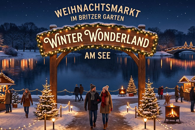 Herzlich Willkommen zum Weihnachtsmarkt Winter Wonderland im Britzer Garten in Berlin 2026!